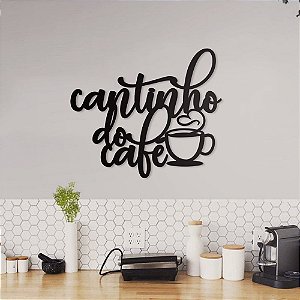 Letreiro - Cantinho do Café 1