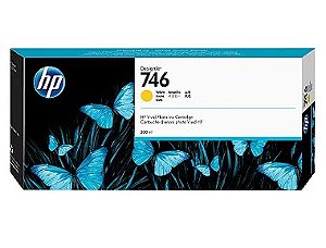 Cartucho de Tinta HP 746 amarelo 300ml P2V79A