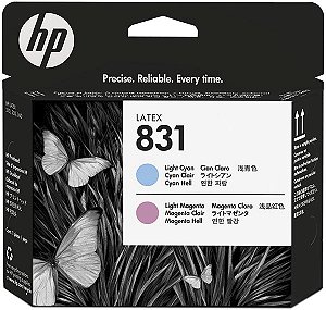 Cabeça Impressão Hp Latex 831 Light Ciano e Light Magenta CZ679A