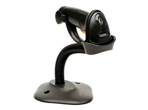 Leitor de Código de Barras Zebra LS2208 Com Fio e Suporte - LS2208-SR20007BR-U