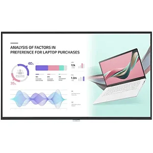 Monitor LG 86" 4K Profissional Stand Alone | 86UH5J-H