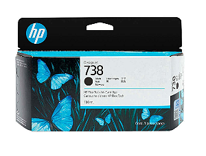 Cartucho de Tinta HP 738 Preto 130ml -498N4A