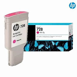 Cartucho de Tinta HP 728 Magenta 300ml - F9K16A