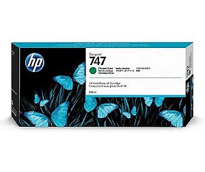 Cartucho de Tinta HP 747 Verde Cromático 300ml - P2V84A