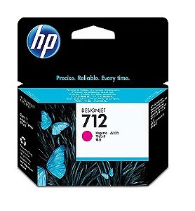 Cartucho de Tinta Magenta HP 712 29ml - 3ed68a