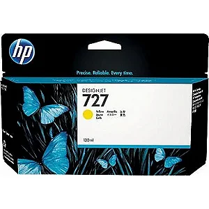 Cartucho HP 727 Tinta Amarela 130 ml B3P21A