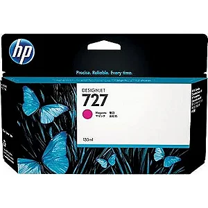 Cartucho HP 727 Tinta Magenta 130 ml B3P20A