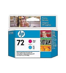 Cabeça Impressão HP 72 Magenta e Ciano C9383A