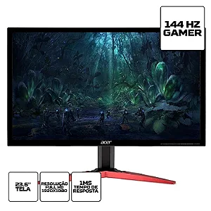 Monitor Gamer Acer 23,6 KG241Q FHD 144Hz