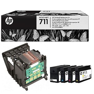 Cabeça de Impressão HP 711 C1Q10A
