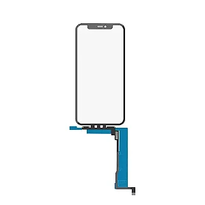 Vidro iPhone 11 Pro Max Touch longo sem CI com OCA