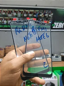 VIDRO REDMI NOTE 6/NOTE 6 PRO SEM OCA