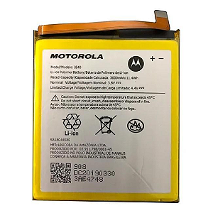 Bateria Moto G7 Play JE40 HOMOLOGADA