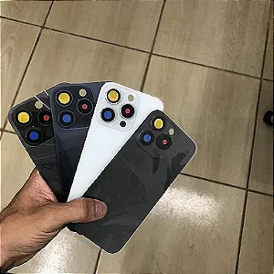 TAMPA IPHONE 15 PRO COMPLETA COM ANEL