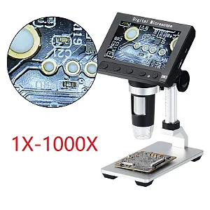 Microscópio digital USB 1600X