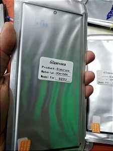 Vidro Sam S22 ULTRA Com Oca