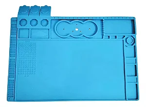 Manta azul para microscopio de metal