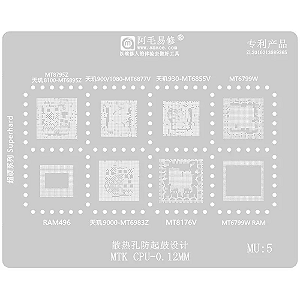 Stencil para reballing Moto E22