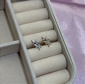 Labret ramo 8 zirconias titanio new