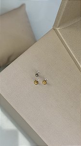 Labret mini trinity titanio