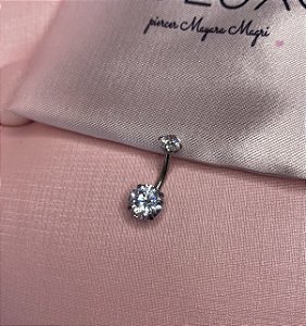 piercing umbigo plus aço