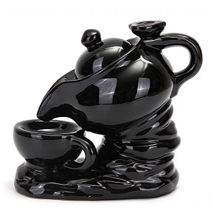 Incensário Cascata de Fumaça Bule com Caneca (18cm)