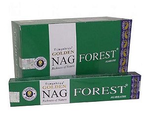 Incenso Indiano de Massala Golden Nag Forest