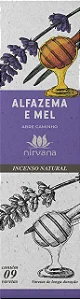 Incenso Natural Alfazema e Mel 100% Natural (9 Varetas)