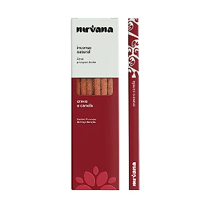 Incenso Natural Cravo e Canela 100% Natural (9 Varetas)