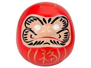 Cofrinho Boneco Daruma da Fortuna (14cm)