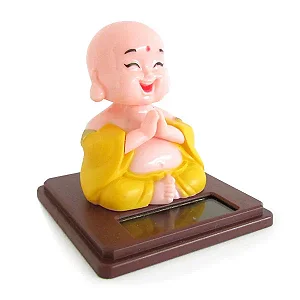 Mini Buda Namastê Energia Solar (6cm)