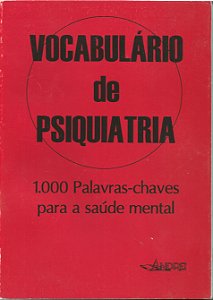 VOCABULÁRIO DE PSIQUIATRIA