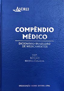 COMPÊNDIO MÉDICO - DICIONÁRIO BRASILEIRO DE MEDICAMENTOS - 38ª EDIÇÃO