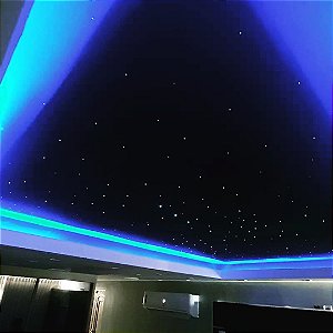Teto Estrelado Iluminação Multicor Fibra Ótica Mix 600 pontos