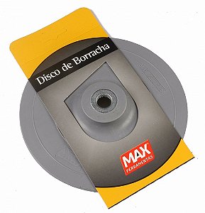 Disco de Borracha 7" Rígido Cinza 15210 Max