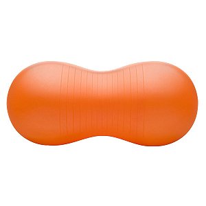 Bola Feijão para Pilates Laranja Hidrolight 90x45cm c/ Bomba