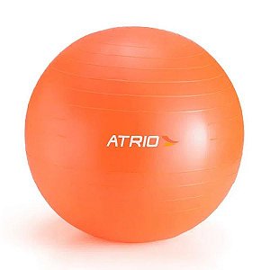 Bola Suiça para Pilates 55cm Atrio Laranja