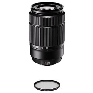 Kit Lente Fujifilm XC 50-230mm f/4.5-6.7 OIS II com Filtro UV