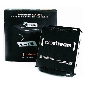 Prostream GO-Live Encoder Profissional H.264