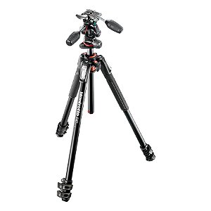 Manfrotto MK190XPRO3-3W Tripé de Alumínio com Cabeça Pan/Tilt 3-Way