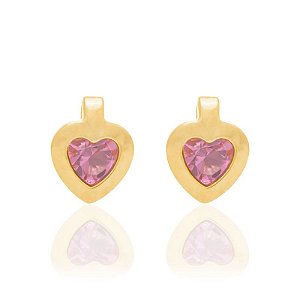 Brinco Rommanel Banhado a Ouro 18k 524296