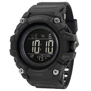 Relogio Masculino Tuguir 10ATM Digital TG109 Preto