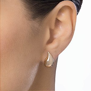 Brinco gota abaulada Rommanel 527478