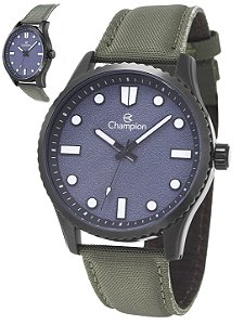 Relógio Champion Original Sport Caixa Metal Pulseira Nylon