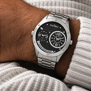Relógio Condor Masculino Civic Prata - CO2036MZA/4P
