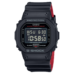 Relógio Casio G-Shock Digital Preto DW-5600UHR-1DR