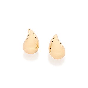 Brinco Rommanel Gota Ouro 18K