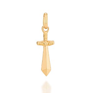 Pingente Rommanel Espada Ouro 18K