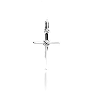 Pingente Rommanel Cruz de Prata 925