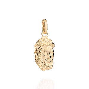 Pingente Rommanel Face de Cristo Ouro 18K